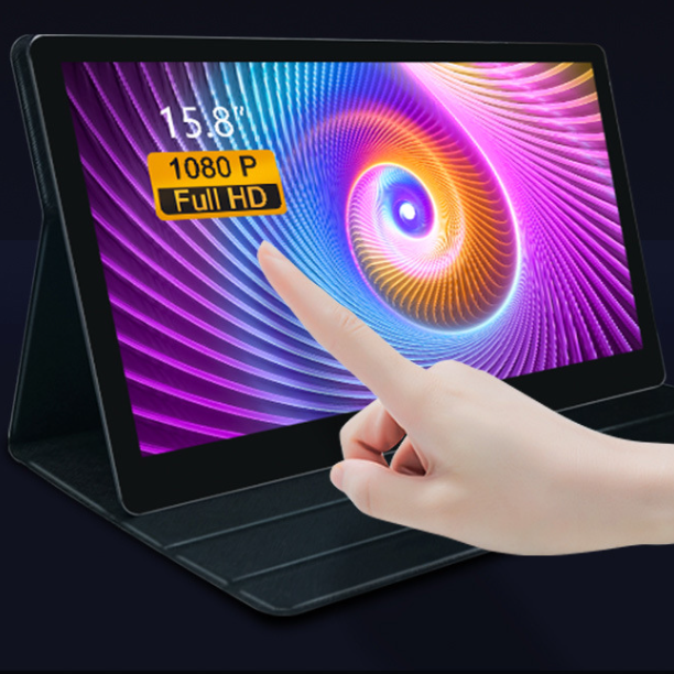 15.6portable Monitor Computer Split Screen Expansion Screen Computer S ...