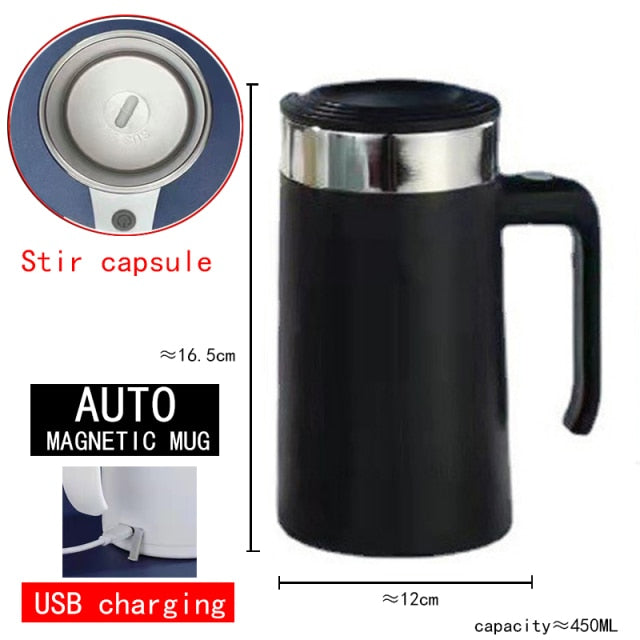 Automatic Self Stirring Magnetic Mug